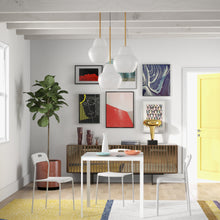 Load image into Gallery viewer, Glassara,, Dining Table 30" x 30" (75 cm x 75 cm)