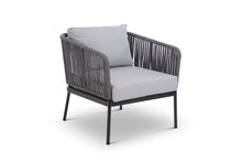 Load image into Gallery viewer, RopeVibe,, Outdoor Patio Conversational Set with Cushions (Set of 5)