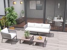 Load image into Gallery viewer, RopeVibe,, Outdoor Patio Conversational Set with Cushions (Set of 4)