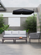Load image into Gallery viewer, RopeVibe,, Outdoor Patio Conversational Set with Cushions (Set of 4)