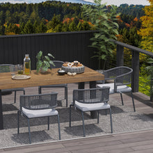 Load image into Gallery viewer, RopeVerse,, Patio Dining Chairs with Cushions (Set of 2)