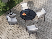 Load image into Gallery viewer, RopeVibe,, Outdoor Patio Dining Chairs with Cushions (Set of 2)