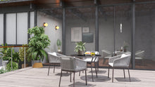 Load image into Gallery viewer, RopeVibe,, Outdoor Patio Dining Set (Include 4 Dining Chairs and 1 Dining Table)