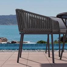 Load image into Gallery viewer, RopeVibe,, Outdoor Patio Dining Set (Include 4 Dining Chairs and 1 Dining Table)