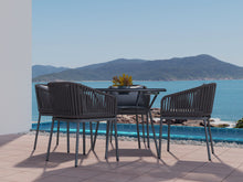 Load image into Gallery viewer, RopeVibe,, Outdoor Patio Dining Set (Include 4 Dining Chairs and 1 Dining Table)