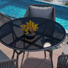 Load image into Gallery viewer, RopeVibe,, Outdoor Patio Dining Set (Include 4 Dining Chairs and 1 Dining Table)