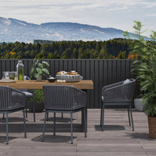 Load image into Gallery viewer, RopeVibe,, Outdoor Patio Dining Chairs with Cushions (Set of 2)