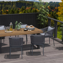 Load image into Gallery viewer, RopeVibe,, Outdoor Patio Dining Chairs with Cushions (Set of 2)