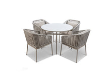Load image into Gallery viewer, RopeVerse,, Outdoor Patio Dining Set (Include 4 Dining Chairs and 1 Dining Table)