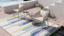Load image into Gallery viewer, RopeVibe,, Outdoor Patio Dining Chairs with Cushions (Set of 2)