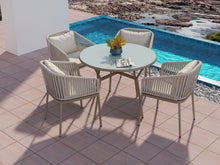 Load image into Gallery viewer, RopeVibe,, Outdoor Patio Dining Chairs with Cushions (Set of 2)