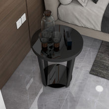 Load image into Gallery viewer, Cassadorna,, Glass End Table 20" x 22" ( 50 cm x 56cm)