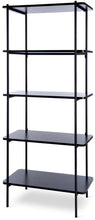 Load image into Gallery viewer, Modernatta,, Etagere Bookcase 5-tier 32" W x 72" H (80 cm x 182 cm)
