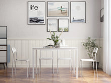 Load image into Gallery viewer, Glassara,, Dining Table 44&quot; x 30&quot; (110cm x 75 cm)
