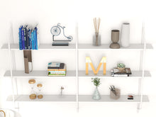 Load image into Gallery viewer, Modernatta,, Wall Mounted Shelves/Bookcase (41&quot; x 40&quot; (114cm x 102 cm)
