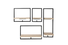 Load image into Gallery viewer, 21 Stories,,  Wall Floating Shelves (Set of 4)
