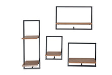 Load image into Gallery viewer, 21 Stories,,  Wall Floating Shelves (Set of 4)
