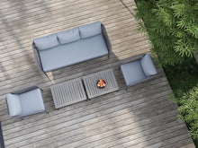 Load image into Gallery viewer, RopeVibe,, Outdoor Patio Conversational Set with Cushions (Set of 5)
