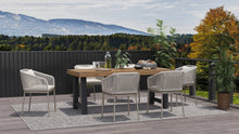 Load image into Gallery viewer, RopeVibe,, Outdoor Patio Dining Chairs with Cushions (Set of 2)
