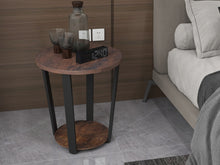 Load image into Gallery viewer, Cassadorna,, Wood End Table 20&quot; x 22&quot; ( 50cm x 56cm)
